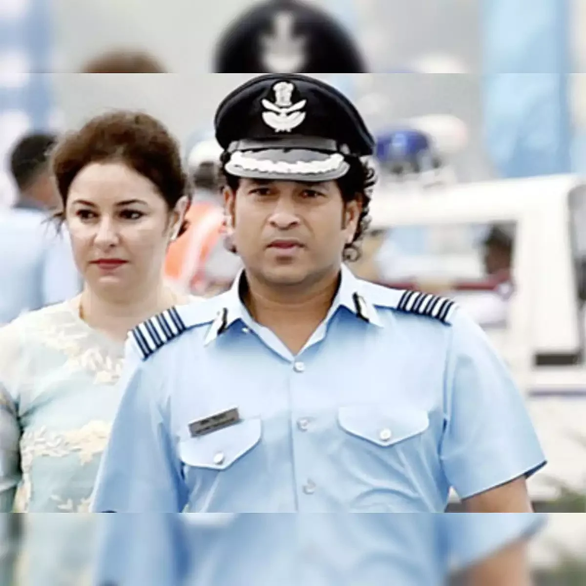 group captain sachin tendulkar star attraction at indian air force day