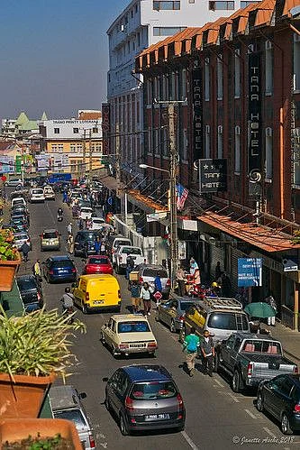 Madagascar Antananarivo from our hotel