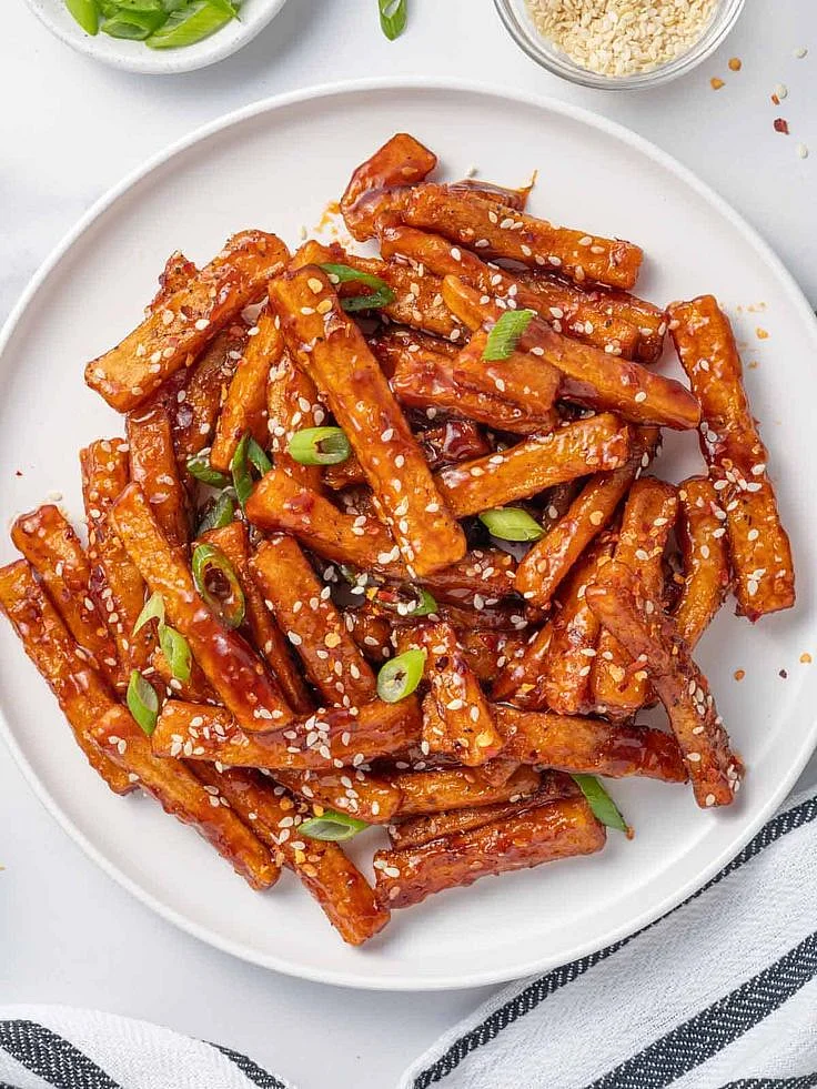 Honey Chili Potatoes