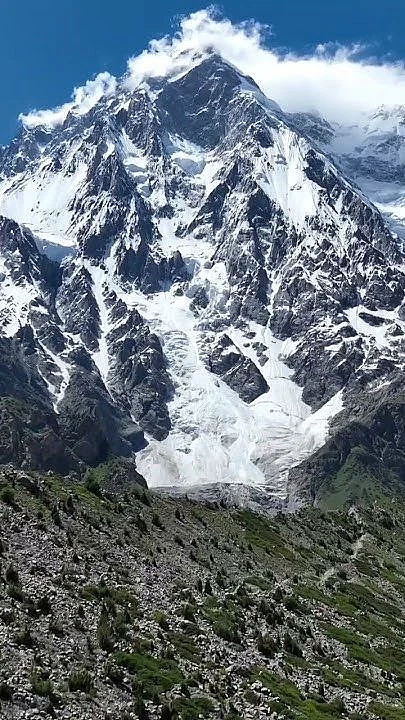 Nanga Parbat known locally as Diamer is the ninth highest mountain on Earth🏔️