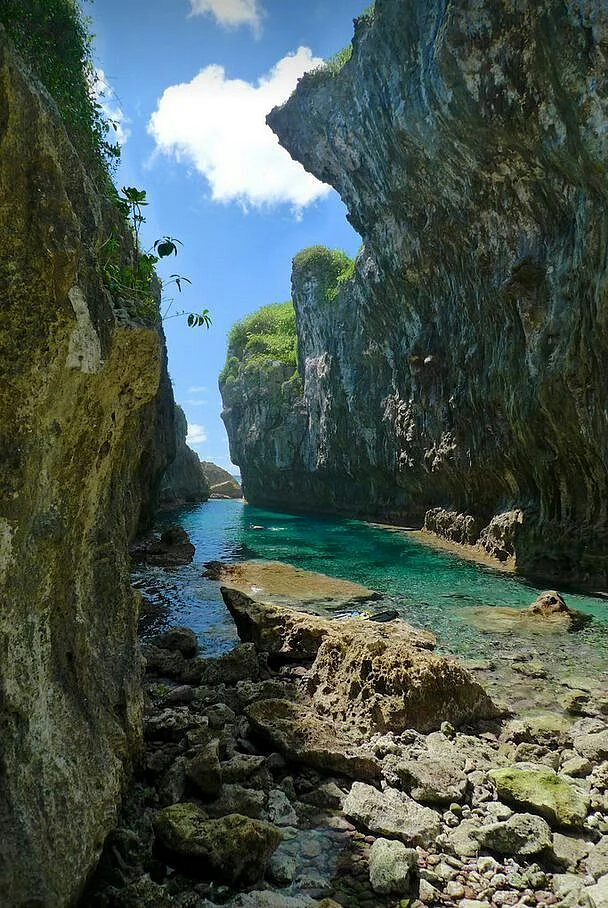 Matapa Chasm Niue Island