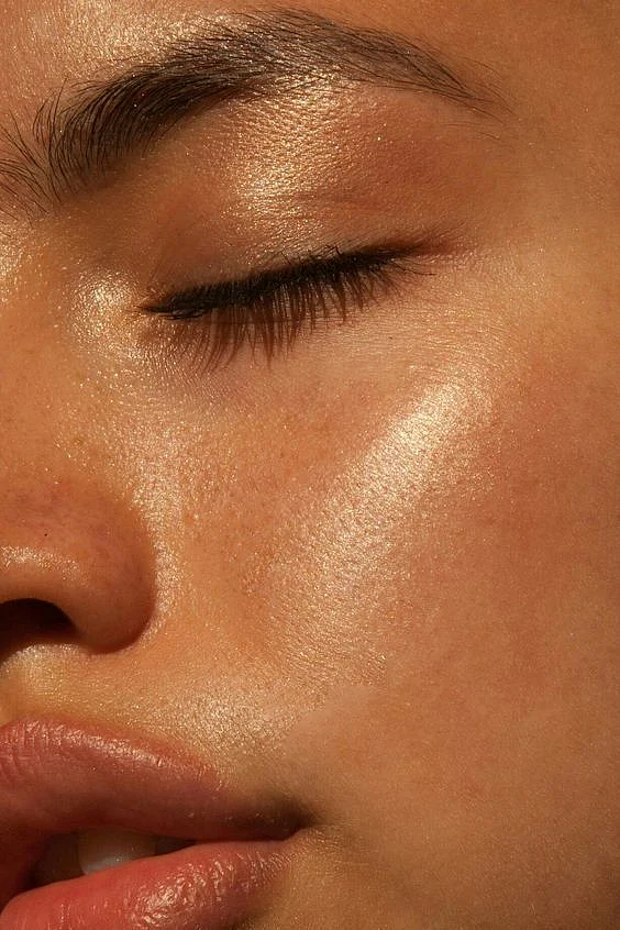 glowing skin