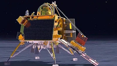 lander and rover chandrayaan 3
