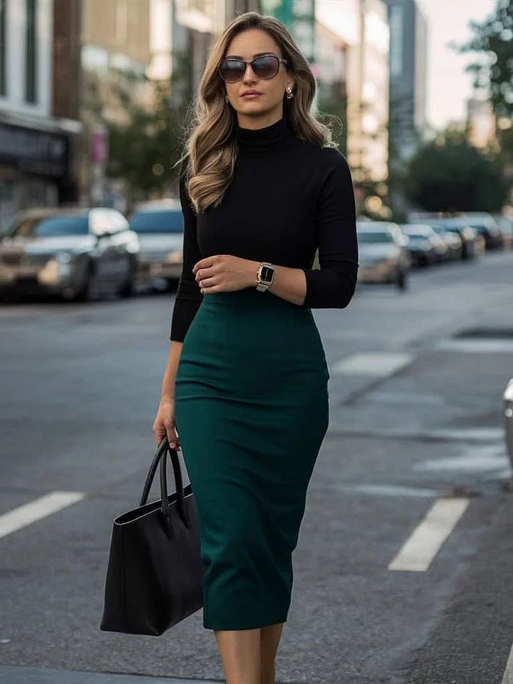 15 Emerald Green Outfit Ideas for Women to Make You Feel Like a Gem TOPGURL