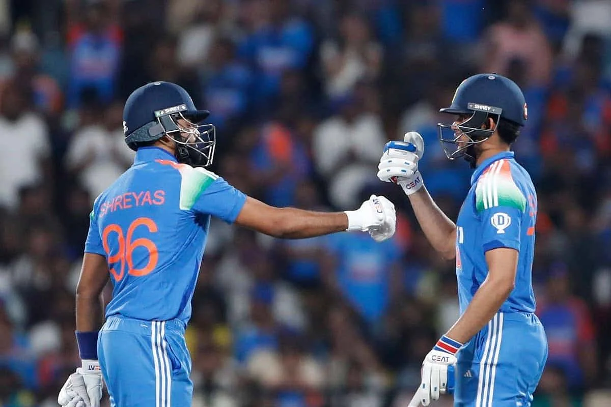Shubman Gill and Shreyas Iyer