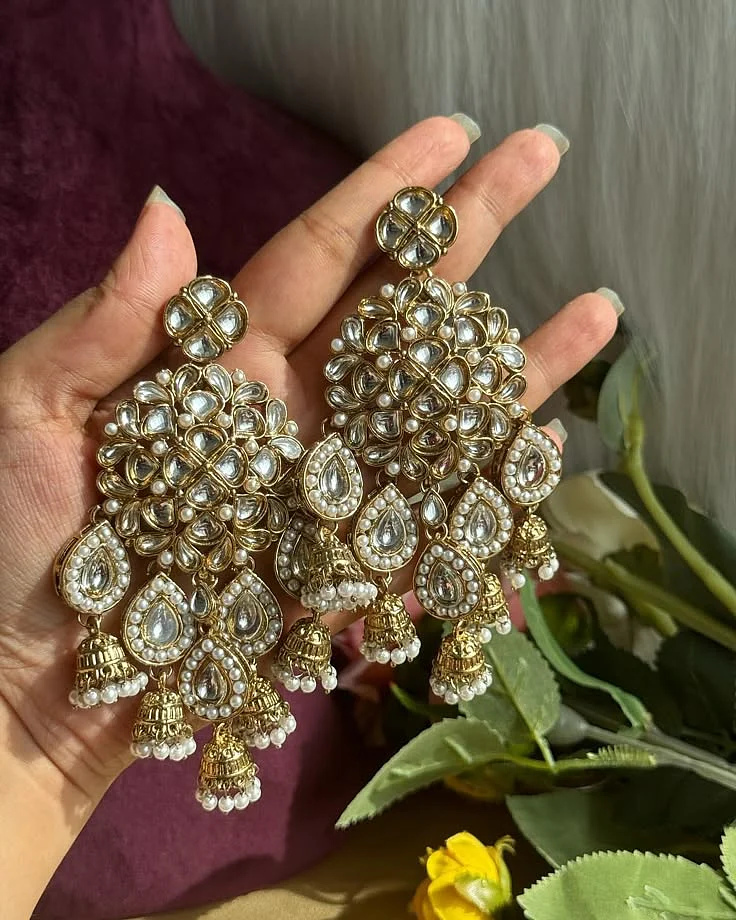 kundan earrings