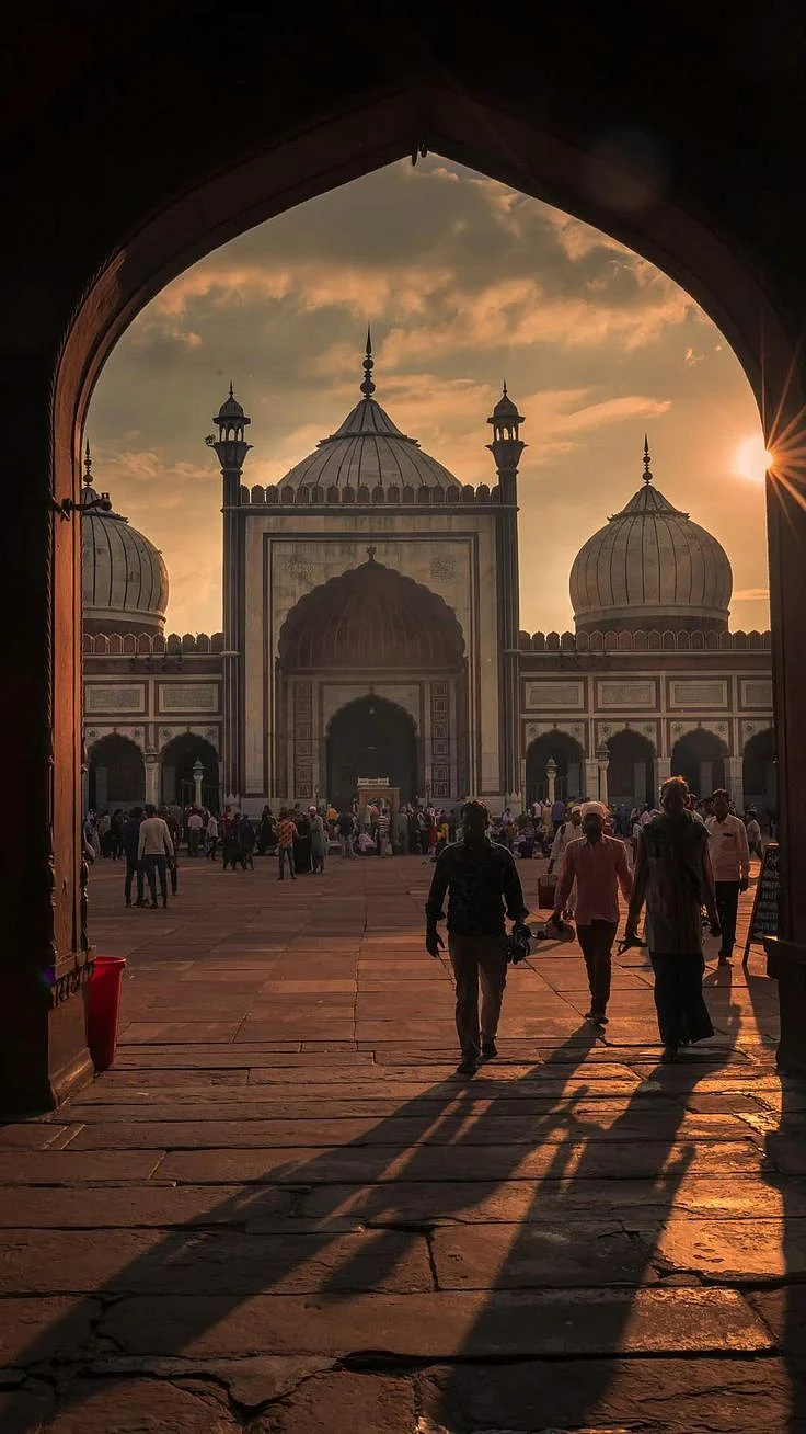 Jama Masjid 🕌 Delhi India Jama masjid Jama masjid delhi India travel 1