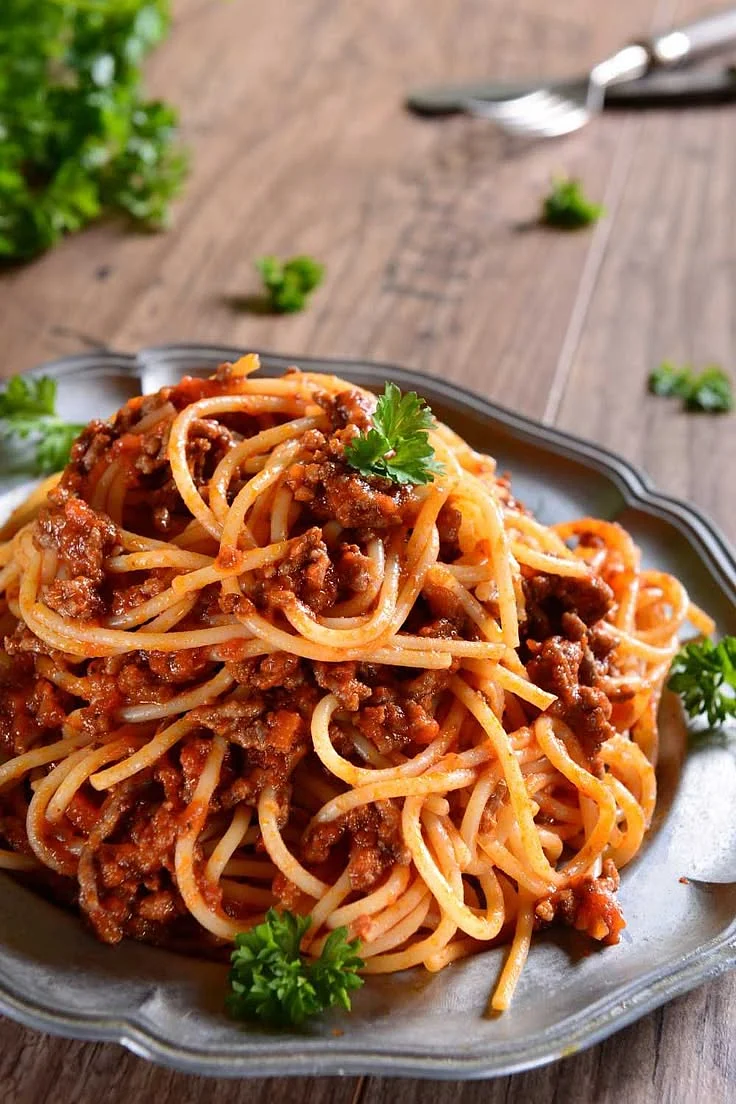 spaghetti bolognaise