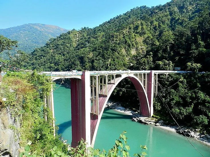 Coronation Bridge also know as Sevoke Bridge…