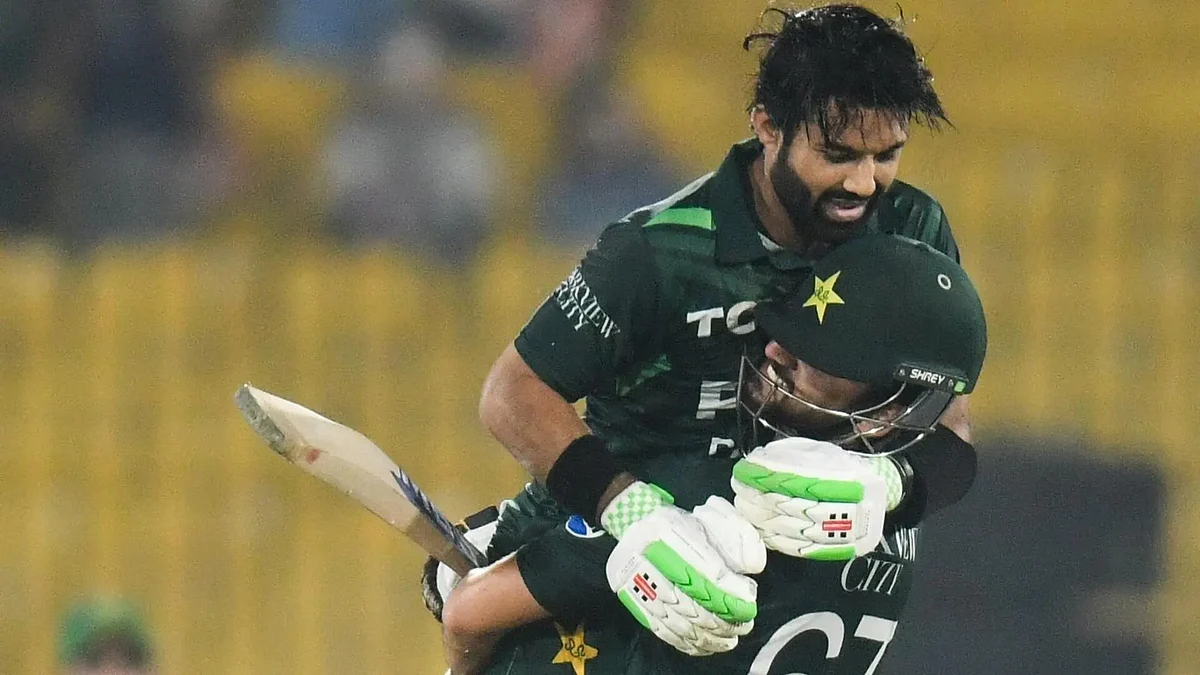 Mohammad Rizwan and Salman Agha