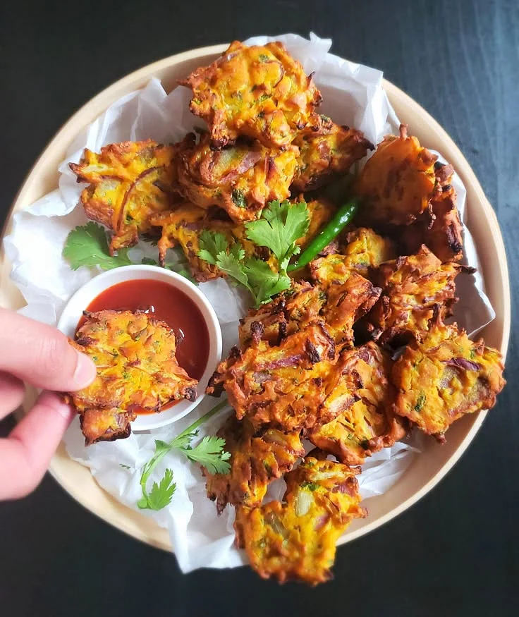 Potato Onion Pakodas