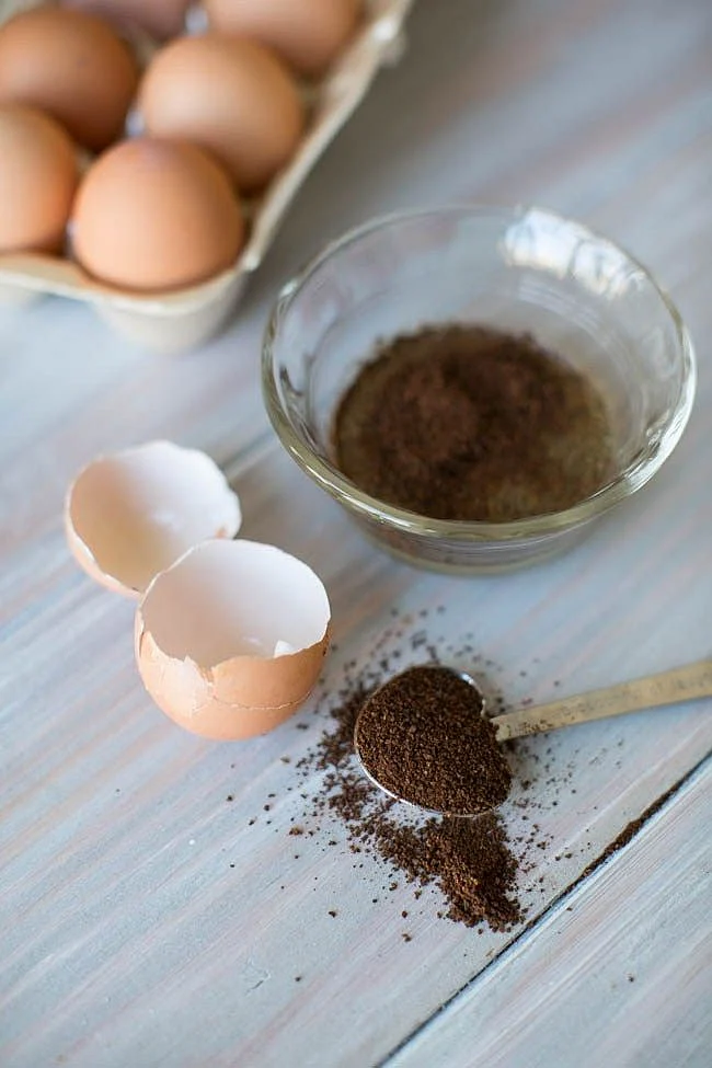 Egg and Coffee Mask