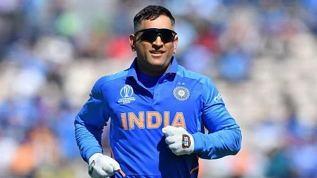 Dhoni Indian Jersey