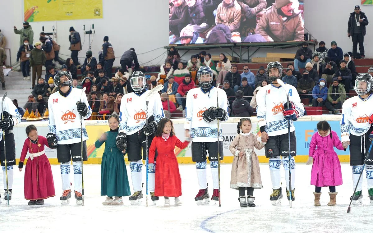 prime minister narendra modi extends his best wishes to participants of 5th khelo india winter games which opened in leh ladakh on thursday photo credit sai media in hindi