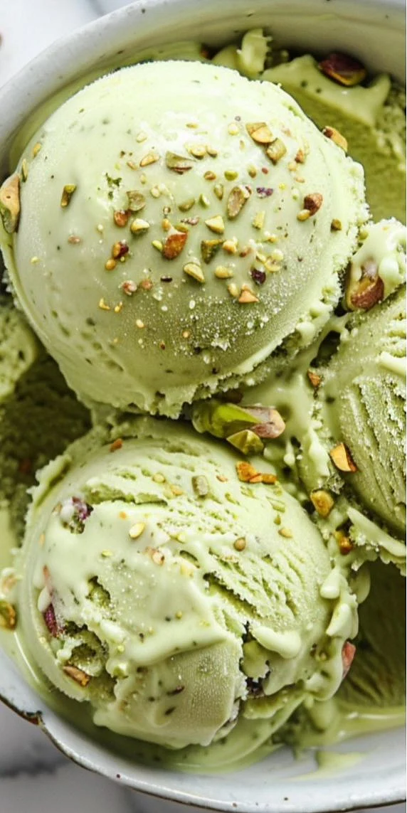 Pistachio Flavor Ice Cream
