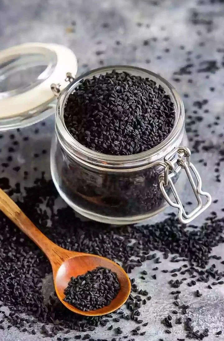 black sesame seeds