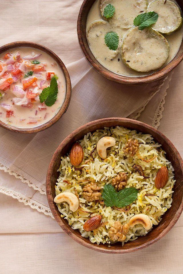 Dishes from Kashmir