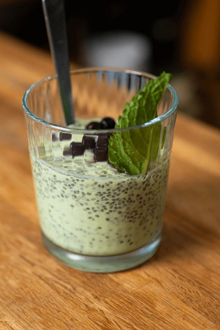 Chia Avocado Pudding