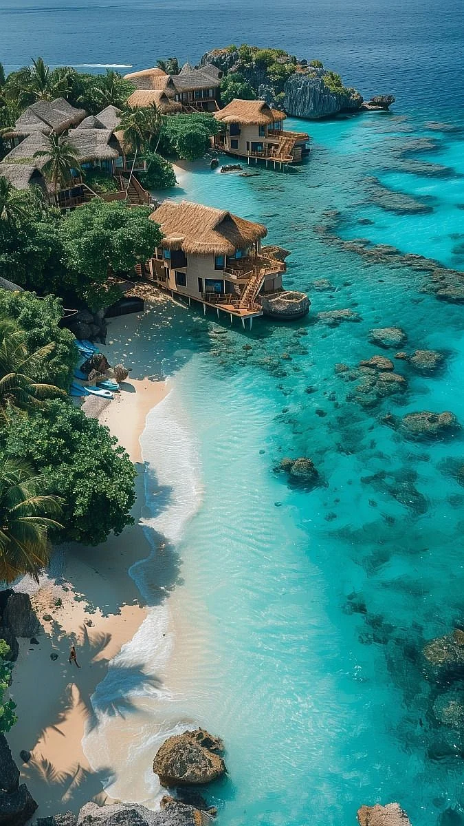 Seychelles Dream Beach Phone Wallpaper