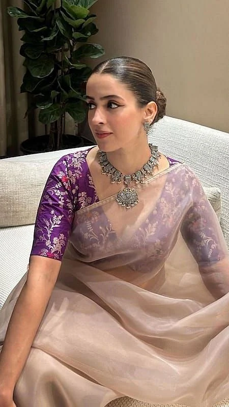 Sanya Malhotra Inspired 8 Sarees for Trendsetting Bridesmaids 1