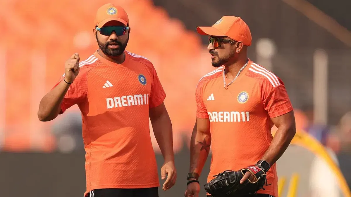 Rohit Sharma and T Dilip