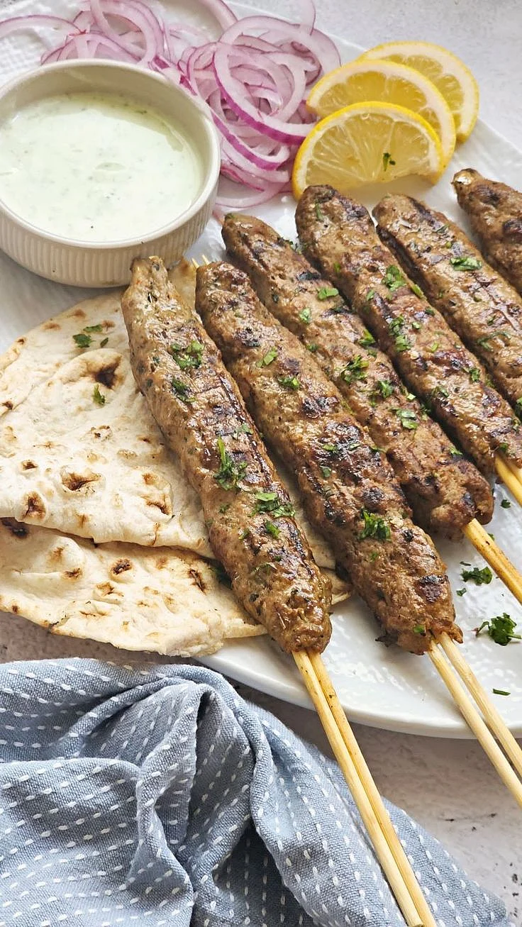 Lucknowi Seekh Kabab