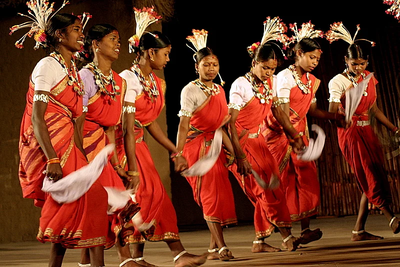 Folk Dances of Bihar Karma Dance
