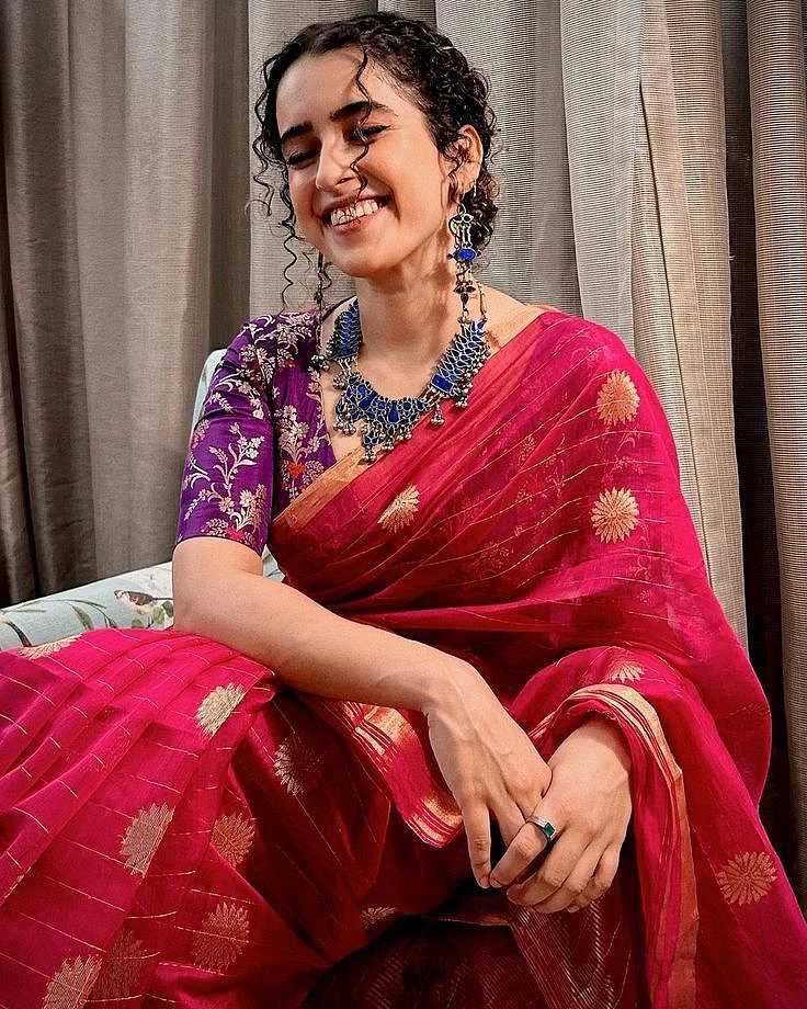Sanya Malhotra Latest Saree 6