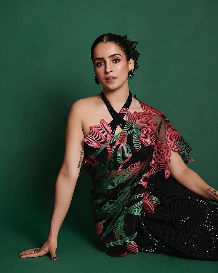 Sanya Malhotra Latest Saree 7