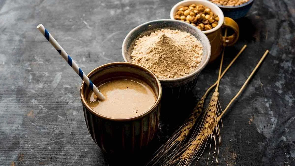 image of sattu sharbat