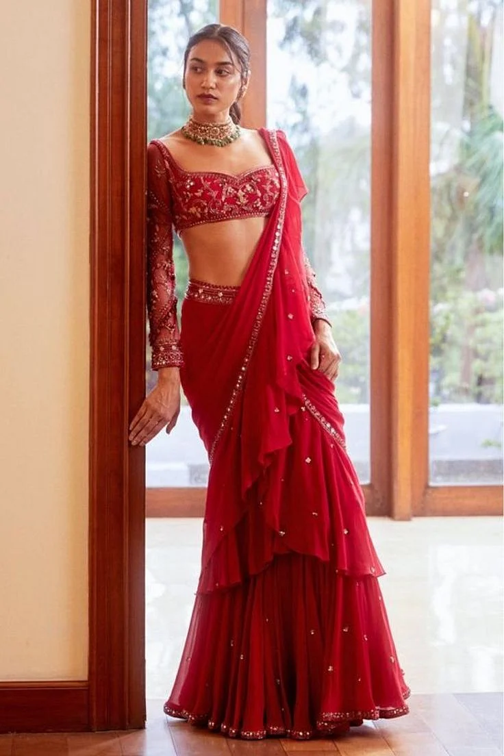 Best Ready to Wear Sarees Quick Chic Looks for Diwali