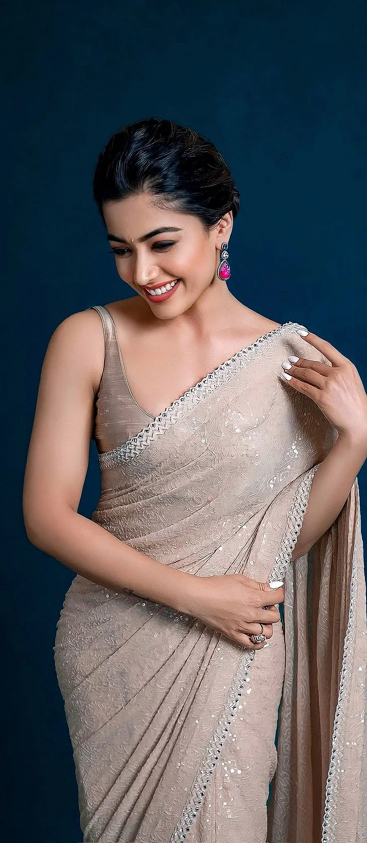 Rashmika Mandanna Saree 3