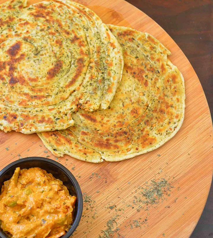 Achari Paratha 4