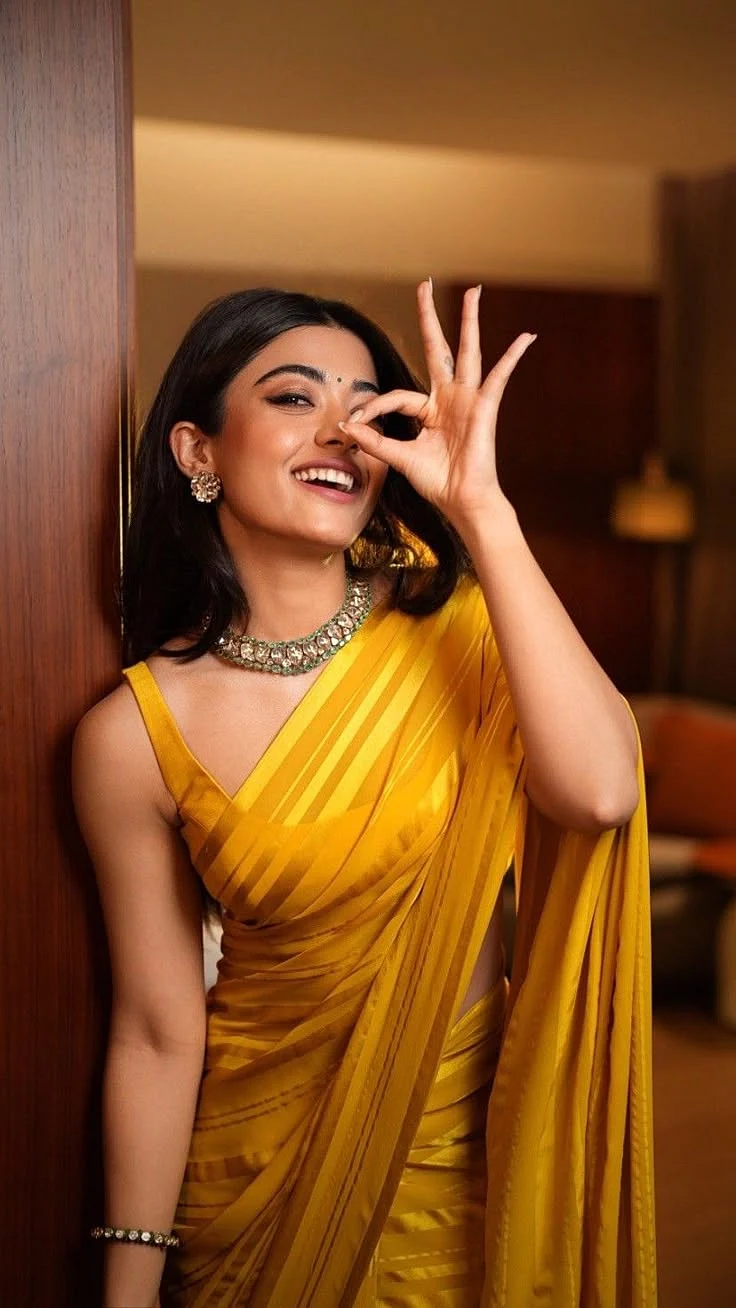 Rashmika Mandanna Saree 8