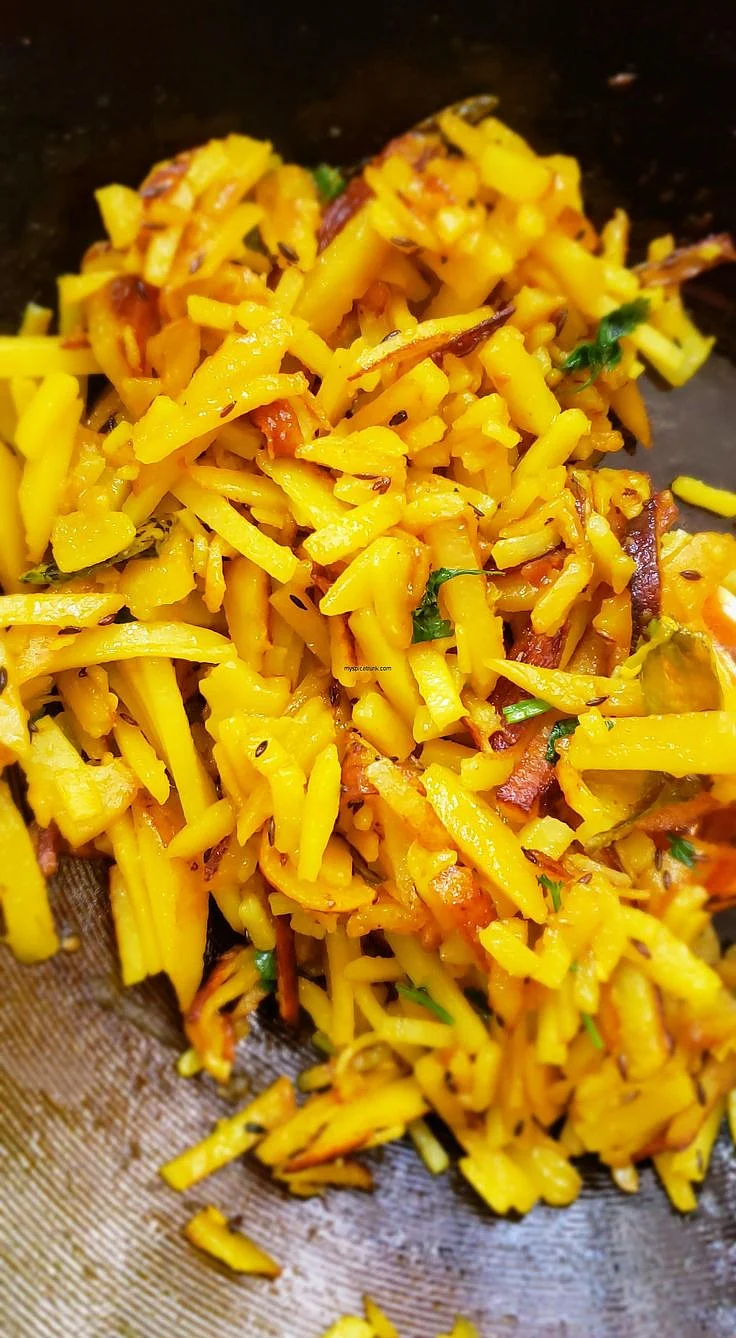 Potato Fry Aloo Bhujia