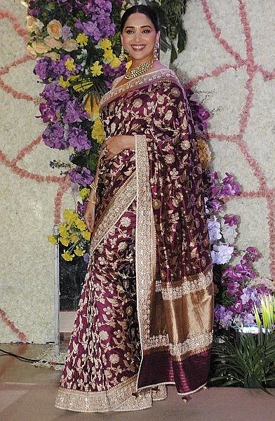 25 Beautiful Looks of Madhuri Dixit in Saree With Pictures