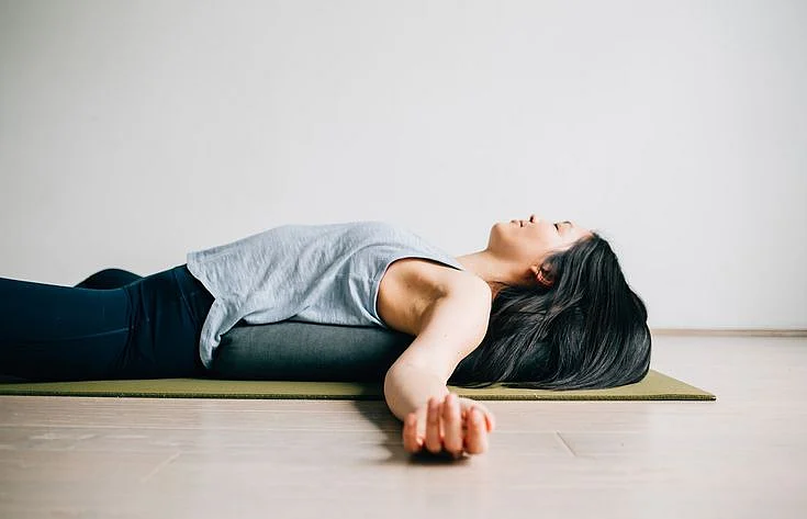 Corpse pose