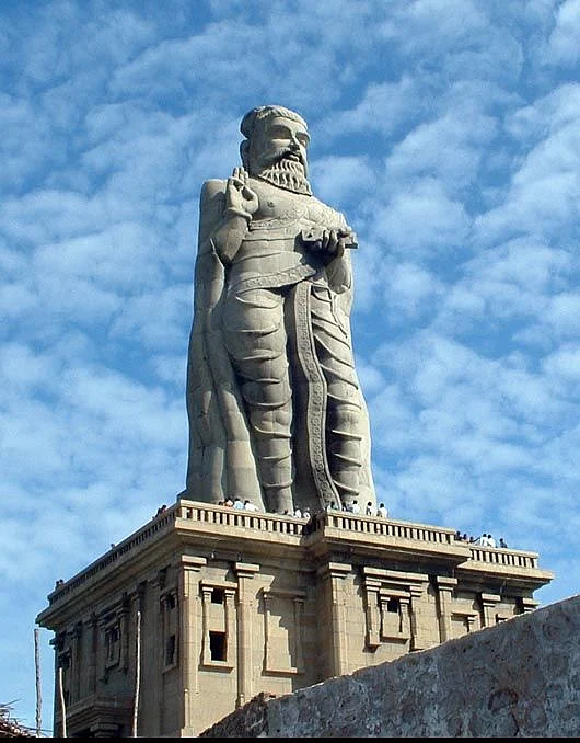 Thiruvalluvar Statuethe great poet Kanyakumari