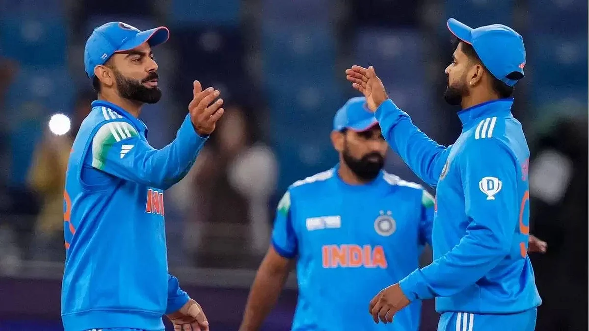Virat Kohli with Shreyas Iyer f