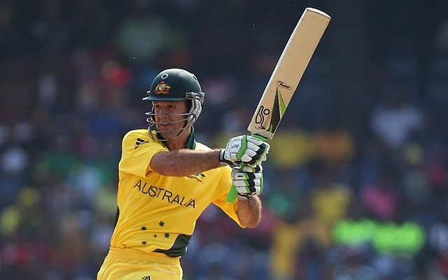 Ricky Ponting pull