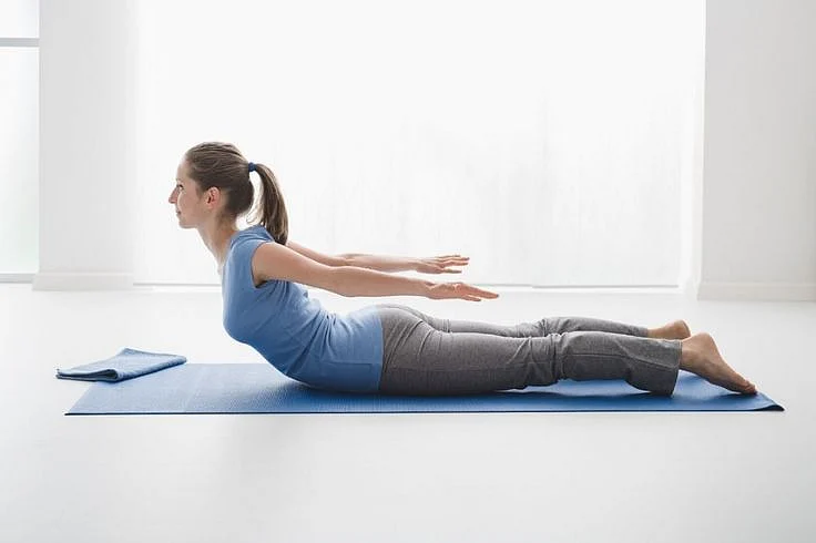 Locust pose