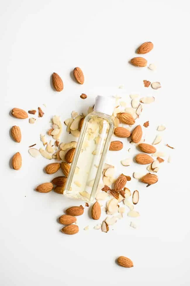 almond oil.9