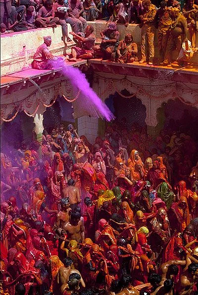 Holi the Hindu festival of colour in pictures
