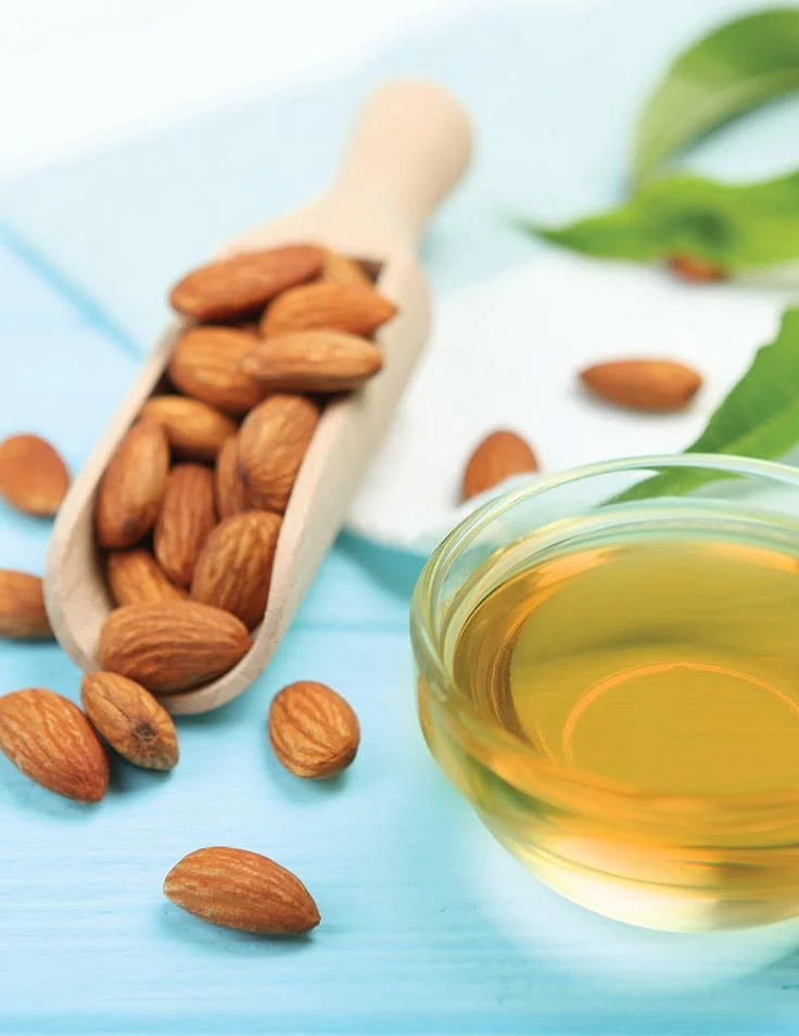 almond oil.8
