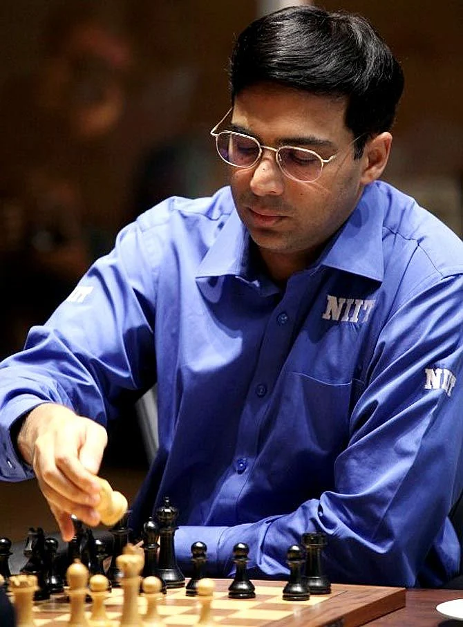 World Champion Vishwanathan Anand chess