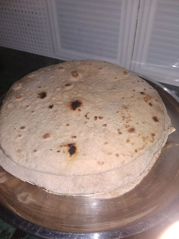 barley flour roti 4