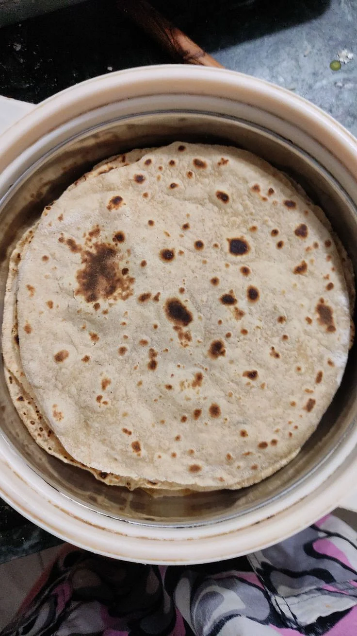 barley flour roti 3