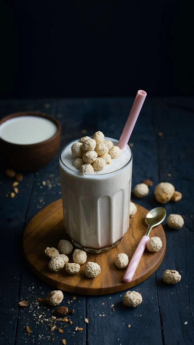 milk with Makhana