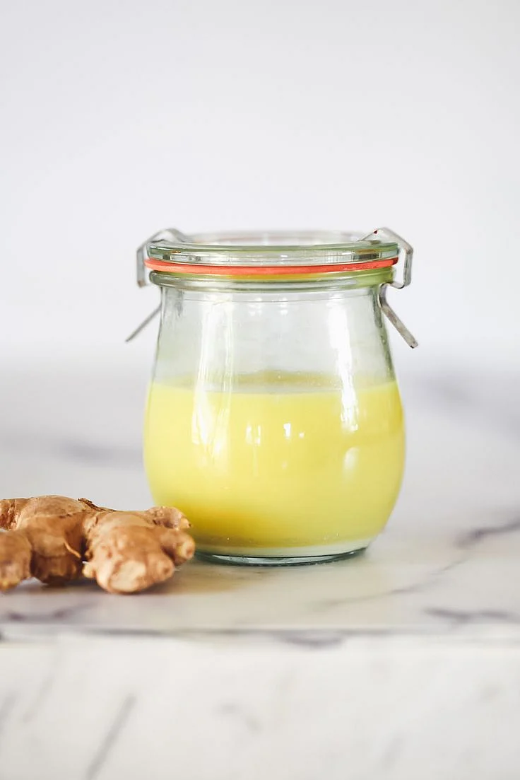 Ginger juice.4