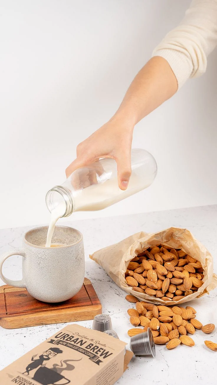 almonds. 7